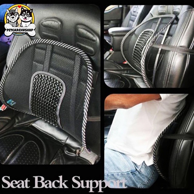 2PCS ที่พิงหลังในรถ เบาะรองนั่งเพื่อสุขภาพ เบาะรองหลังในรถเพื่อสุขภาพ ช่วยให้ผ่อนคลาย ช่วยลดอาการปวดหลัง