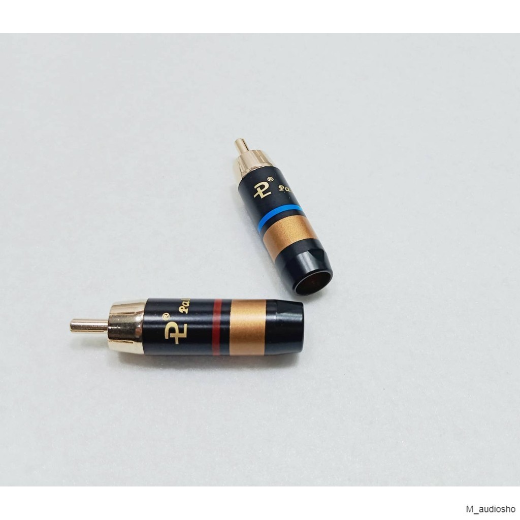....หัวแจ็ค RCA palic คุณภาพสูงสำหรับการ DIY ราคาต่อ2 ชิ้นแบบ คาดน้ำเงิน 1 ชิ้น แดง 1 ชิ้น....