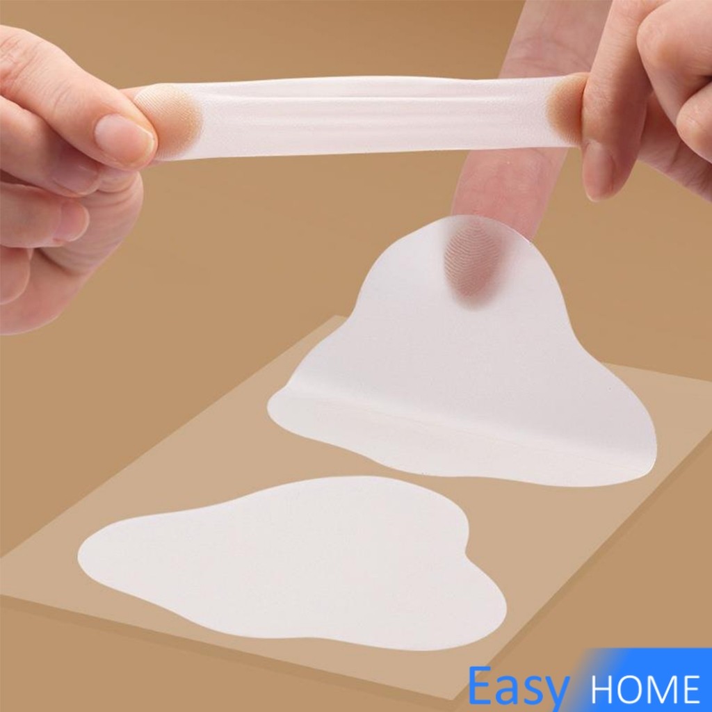 Easy สติกเกอร์เจล 2Pcs/set แผ่นแปะกันน้ำ สําหรับติดเท้า กันกัด นุ่มสบาย ดูแลเท้า heel stickers ราคา ถูกที่สุด ดีลบีเคเค แกลเลอรีภาพที่ 3