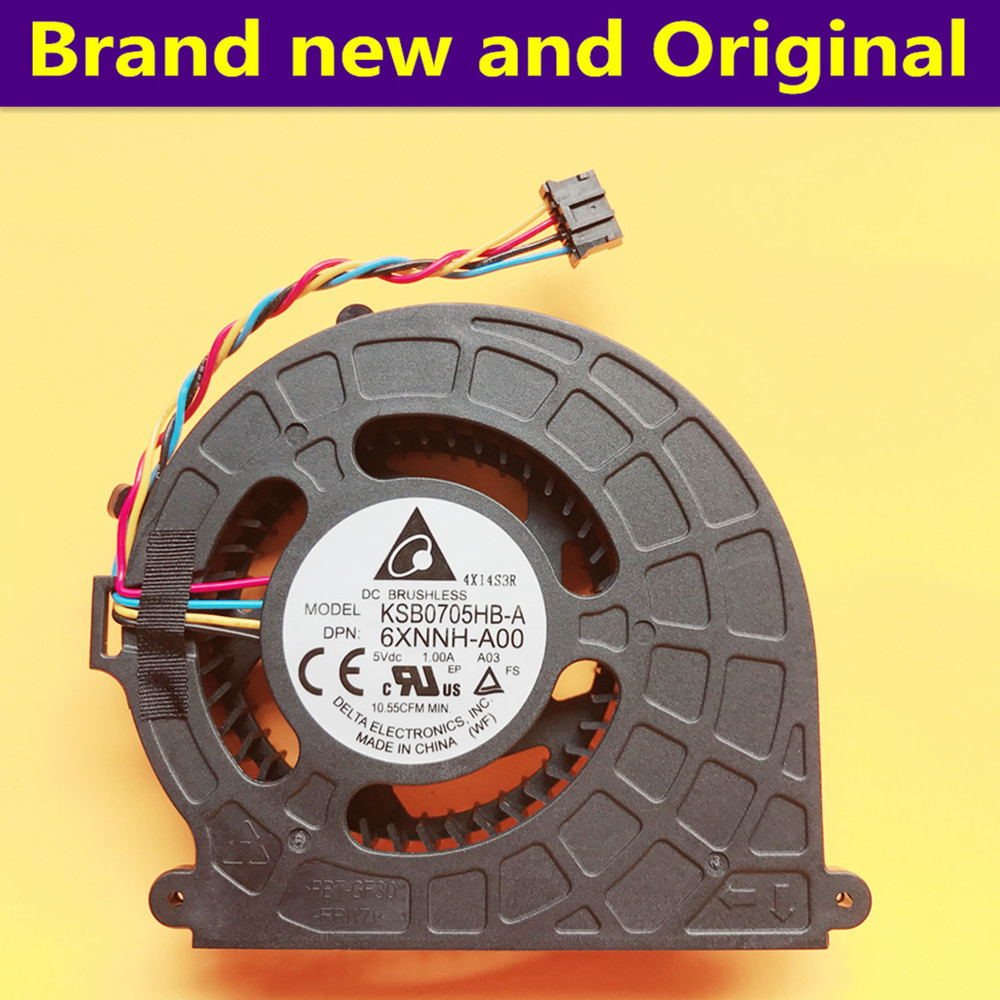 พัดลมระบายความร้อน cpu ต้นฉบับใหม่สําหรับ DELL Alienware ALWAR-2508 Alpha R2 06XNNH KSB0705HB-A D07U
