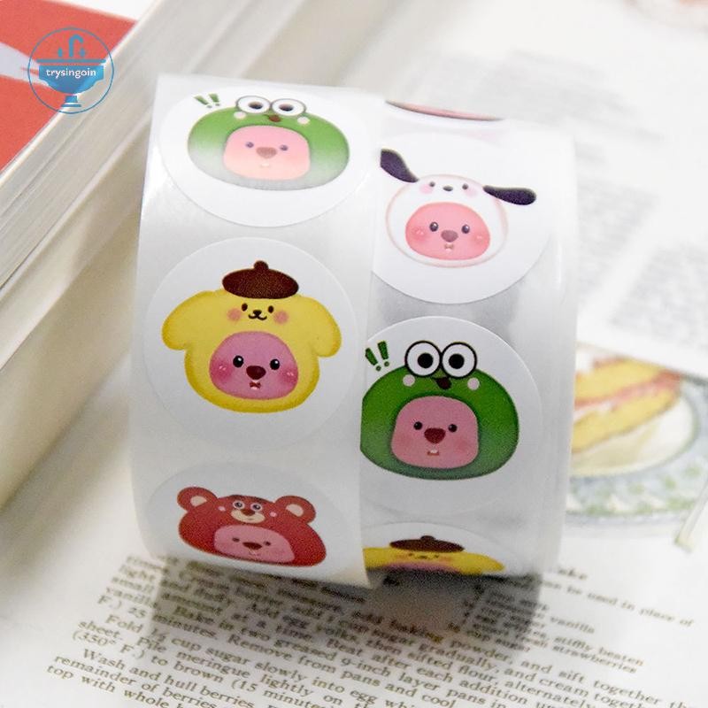 [trysingoin] สติ๊กเกอร์การ์ตูน Kawaii Graffiti Decals ของเล่นเด็กน่ารักการ์ตูนตกแต่งของขวัญของเล่น TH