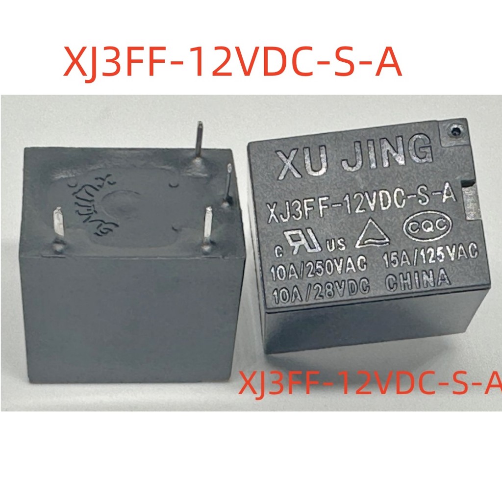 ยี่ห้อใหม่ 4 พิน 10A รีเลย์เครื่องใช้ในบ้าน XJ3FF-12VDC-SA XJ3FF-5VDC-SA T73A