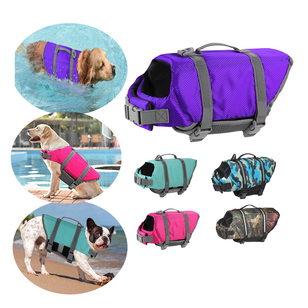 YDog Life Jacket Dog Life Vest for Swimming Boating Adjustable Puppy Pet Life Jacket Buoyancy Cat Do