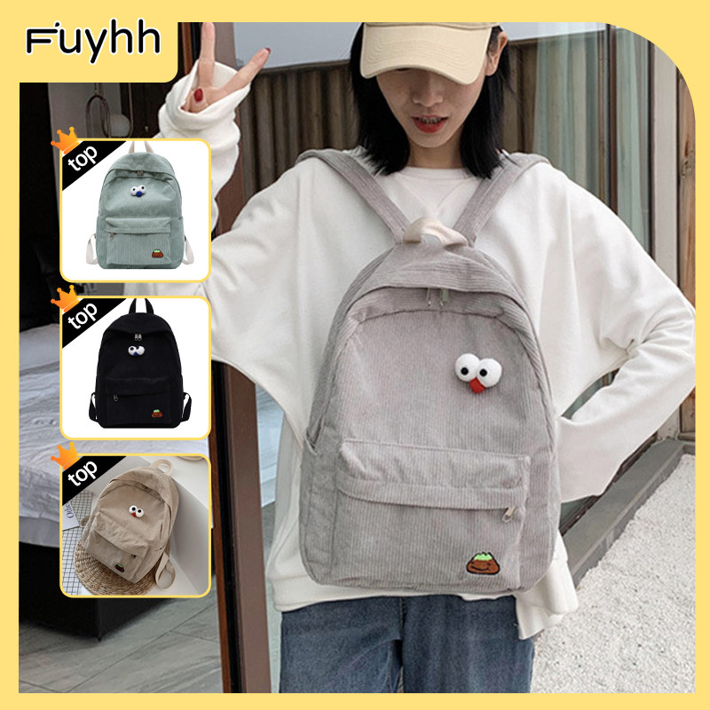 【 มาถึงภายใน 3 วัน】กระเป๋าเป้สะพายหลังซิปสีทึบมัลติฟังก์ชั่นกระเป๋าเป้สะพายหลังความ