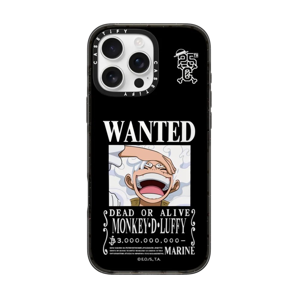 Casetiy ONE PIECE 25th Chronicle Soft CaseสําหรับiPhone 16 15 14 Plus 11 12 13 Pro MaxกันกระแทกTPUซิลิโคนปลอก