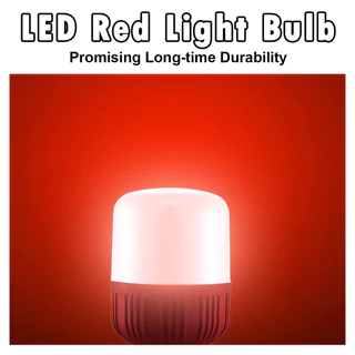 E27 หลอดไฟ Led โคมไฟสีแดงหลอดไฟ 220V ประหยัดพลังงานตกแต่งเทศกาลปาร์ตี้สกรูสูง 20 W 20 W/15 W/10 W/5 W เปลือกพลาสติก