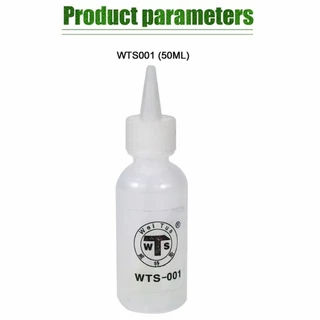 50ML ขวดหัวเข็มพลาสติกPP ปลายเข็ม ขวดใส่น้ำยา เคมีต่างๆ ขวดหยด