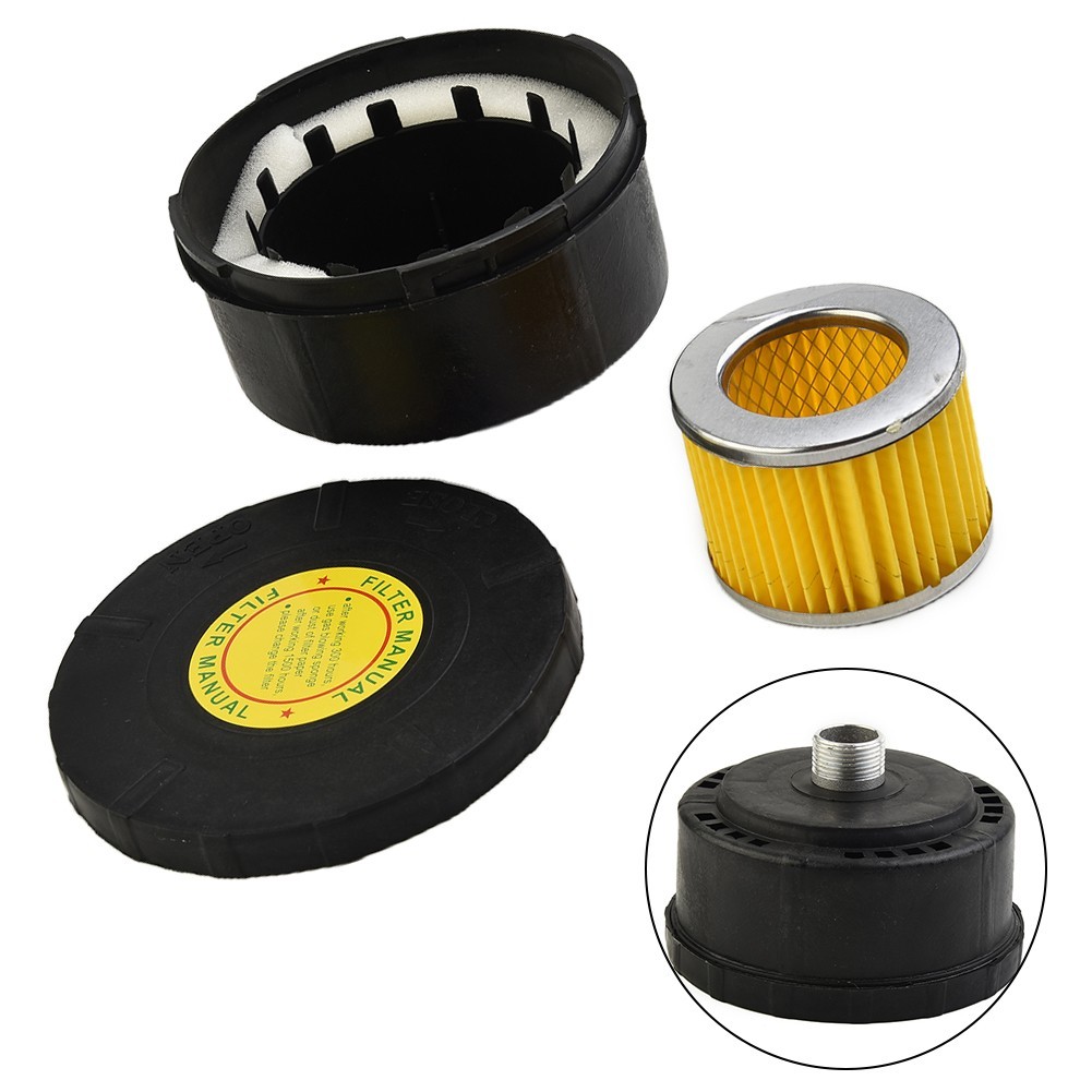 Air Compressor Intake Air Filter Muffler Silencer อุปกรณ์เสริมปั๊มสูญญากาศ ( SUS )