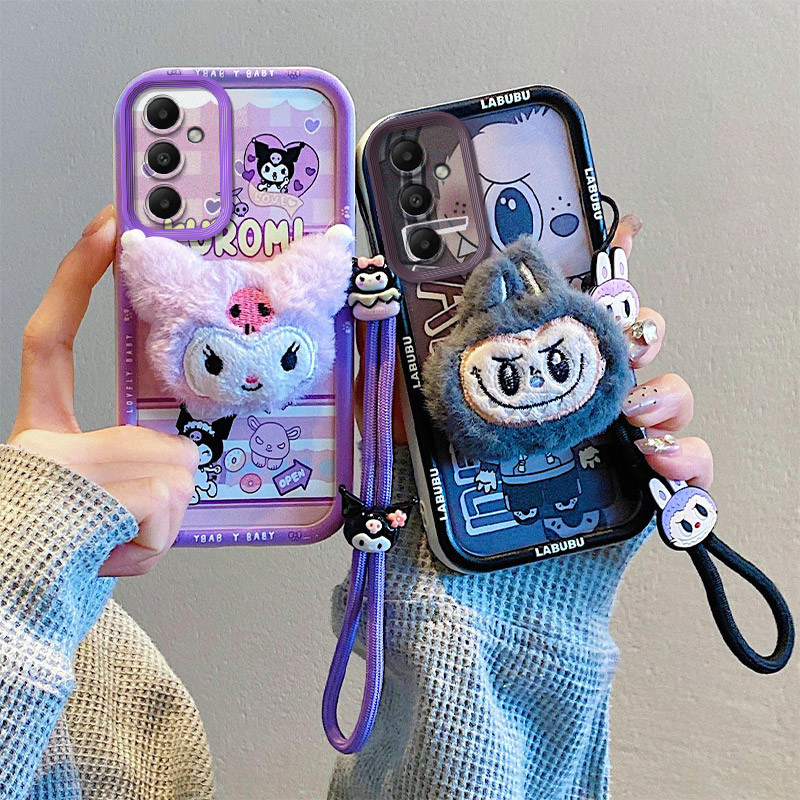 เคส Samsung A55 A35 A25 A15 ตุ๊กตา TPU โทรศัพท์ป้องกันกรณี