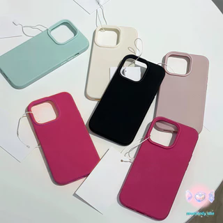💖 จัดส่งในพื้นที่💖เคสเหมือนเปลือกลิ้นจี่ สําหรับ IPhone 16 15 14 13 7 8plus Pro Promax XR XS
