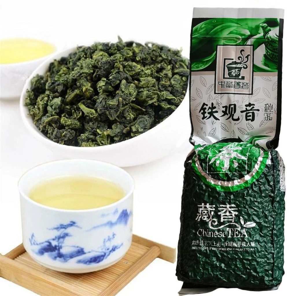 250g จีน Tikuanyin ชาเขียว Anxi Tie Guan Yin รสสุขภาพออร์แกนิกธรรมชาติ