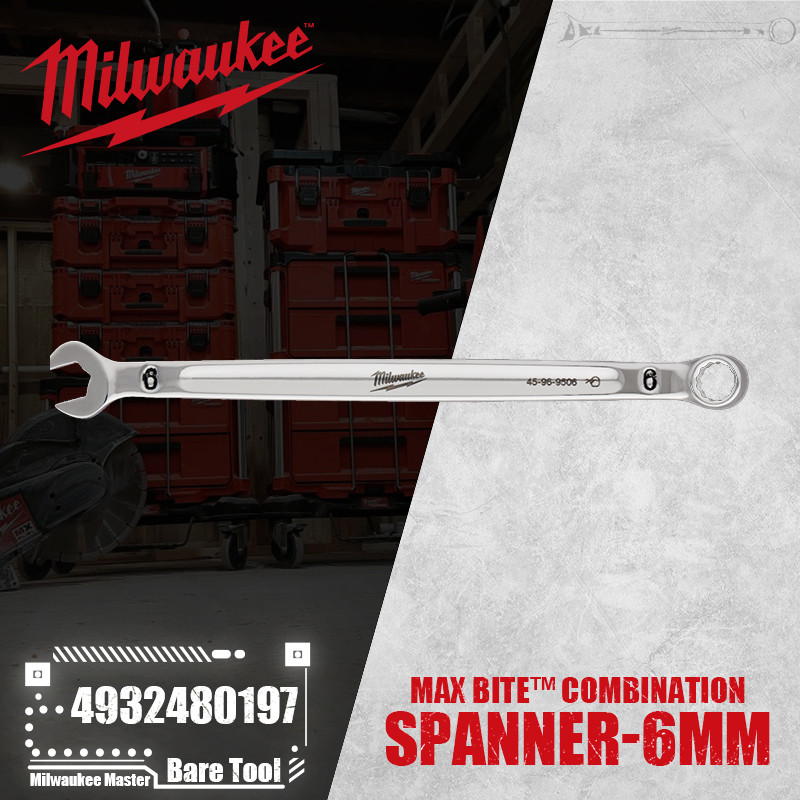 Milwaukee MAX BITE™ ประแจรวม 6mm-17mm