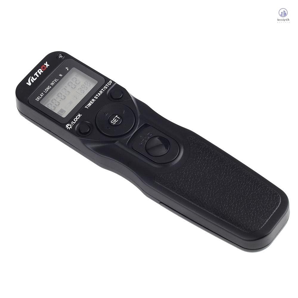 Viltrox Time Lapse Intervalometer จับเวลารีโมทคอนโทรลชัตเตอร์ C3 สําหรับ Canon 1D Series 5D 5DII 5DIII 7D 10D 20D D30 40D 50D