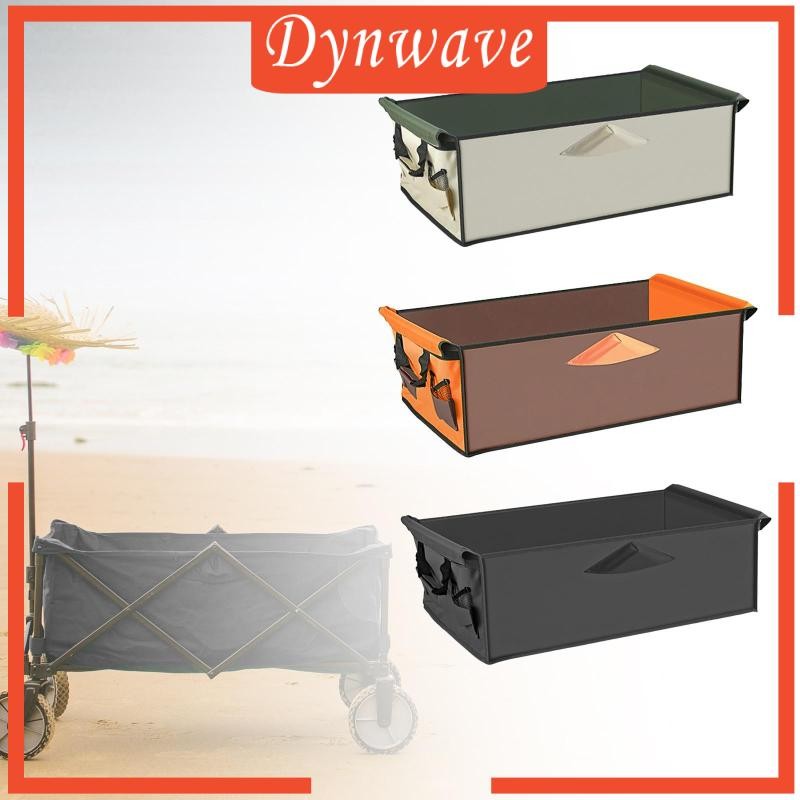 [Dynwave] Wagon Liner Portable Trolley Cart Liner for Running Errnds Garden Shopping
