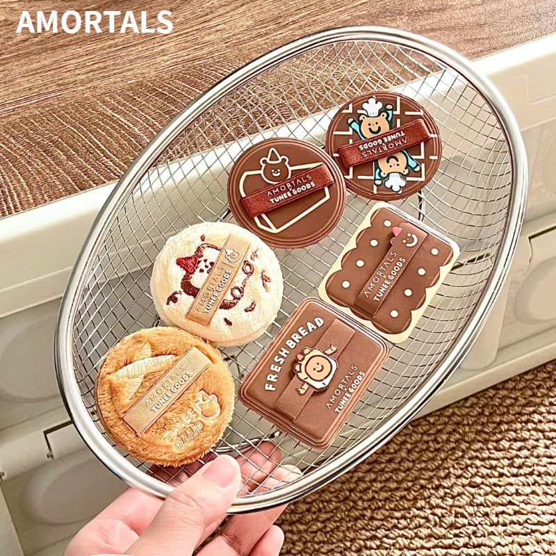 AMORTALS ชุดขนมปังพัฟ ขี้ผึ้งนุ่มน่ารัก ครบชุด