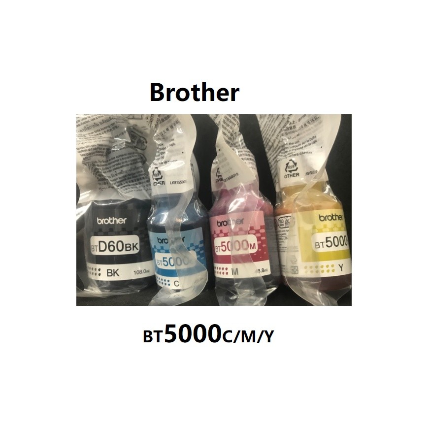 แท้100% Brother หมึก BT-D60BK, BT5000C/M/Y 4สี   DCP-T220 T310 T420W T510W T520W T710W T720W T820W T910W - รูปที่ 2