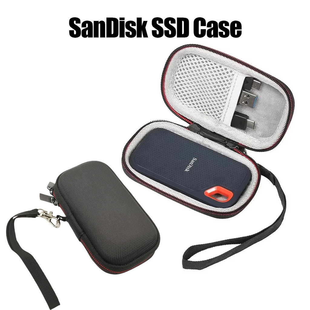กระเป๋าเคสแข็ง สำหรับเก็บSan Disk 250GB 500GB 1TB 2TB SSD รูปที่ 3