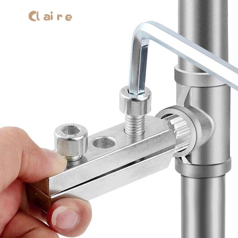 COD ตัวดูดสกรู มัลติฟังก์ชั่นกําจัดง่ายหักสกรู เครื่องมือถอนสกรูเหล็กแบบปรับได้ที่ทนทาน วาล์วมุมก๊อ Claire