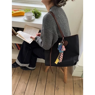 Tagi. Make You Happy Tote Bag Shoulder Bag and Bag Pendant กระเป๋าสะพายขา้ง
