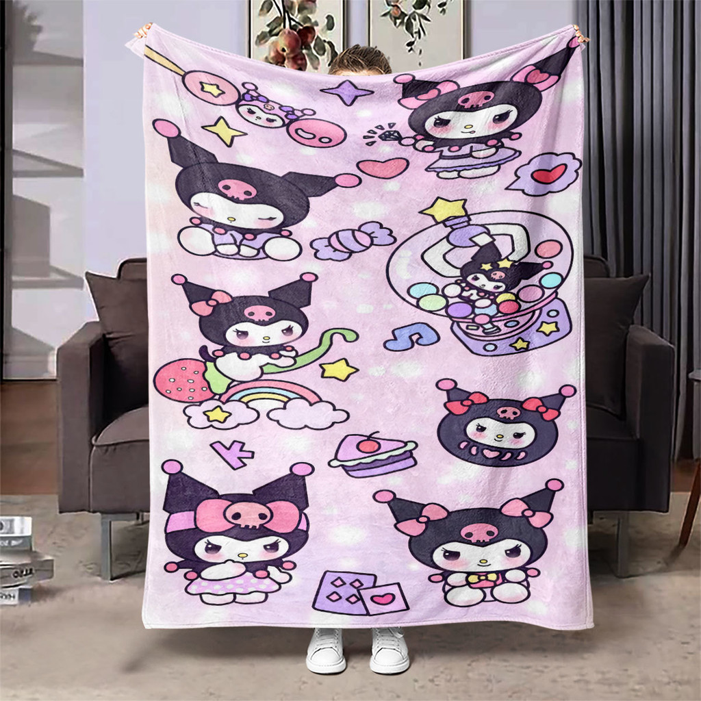 [ใหม่] ผ้าห่มคุโรมิ คุโรมิ ตกแต่งห้องผ้าห่มงีบผ้าห่มเด็ก