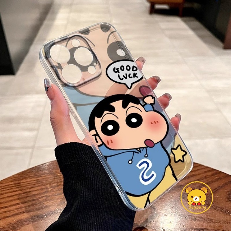 น่ารัก Shin-chan สําหรับ Samsung Galaxy M35 M15 M55 A55 A35 M13 M14 M23 F23 F15 C55 M30s M21 M31 M21