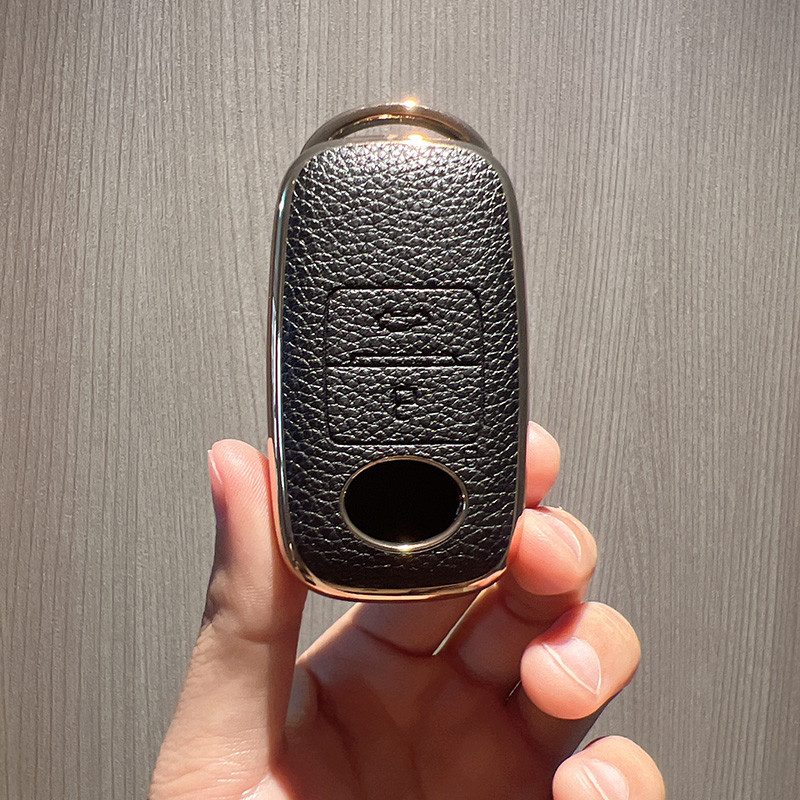 เคสกุญแจรีโมทรถยนต์ฝาครอบกุญแจรถผู ้ ถือหนัง For Toyota Yaris Cross 2023-2025 - รูปที่ 6