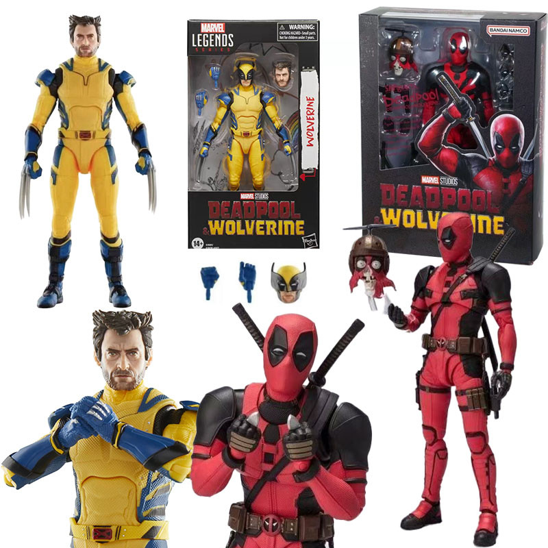 Ct Toys Deadpool 3 Wolverine Film VER. X-men Hellverine รูป Wolverine Action Figure SHF Deadpool โมเ