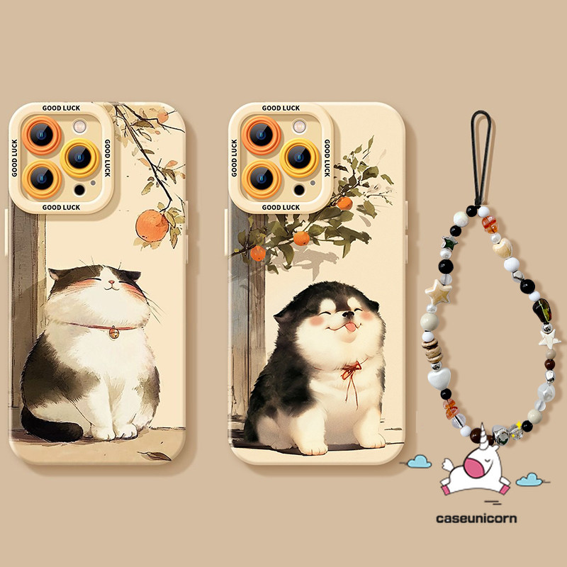 สําหรับRedmi 12C A3 14C 9 13C 9C 10C 12 10 9T A1 A2 9A 10Aหมายเหตุ12 13 10 14 11 9 10s 8 11s Pro Max Plus Poco C75 X5 X6 Pro C61 คู่การ์ตูนลูกสุนัขคู่ ​เคสนิ่มซิลิโคนลูกแมวน่ารัก