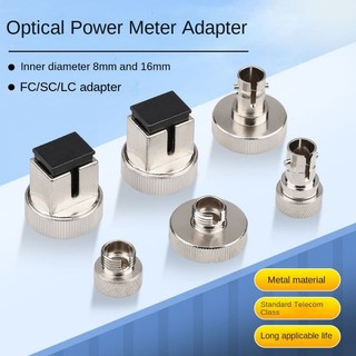 Optical Power Meter อะแดปเตอร์แปลง Coupler SC/ FC/ST อะแดปเตอร์ตัวเชื่อมต่อไฟเบอร์ออปติกหน้าแปลน Visual Fault Locator อุปกรณ์เสริม