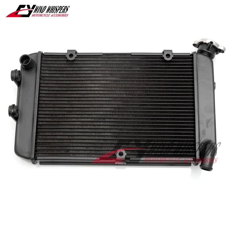 หม้อน้ําทําความเย็นอลูมิเนียมรถจักรยานยนต์สําหรับ Kawasaki Vulcan S 650 EN650 EN 650 2015-2022