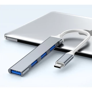 USB HUB พอร์ตฮับ USB typeC ตัวแปลงสายไอโฟน ตัวแปลงสายtype ฮับคอมพิวเตอร์ ข้อต่อแปลงสำหรับเล่นเกมส์