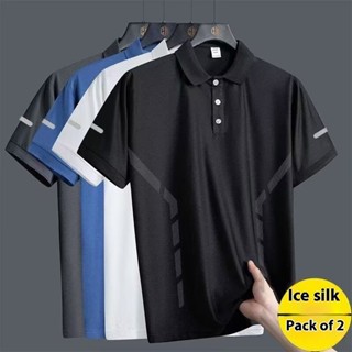 EERSHENSHHI เสื้อโปโลสไตล์ผู้ชายฤดูร้อนลําลองแขนสั้นเสื้อยืด…