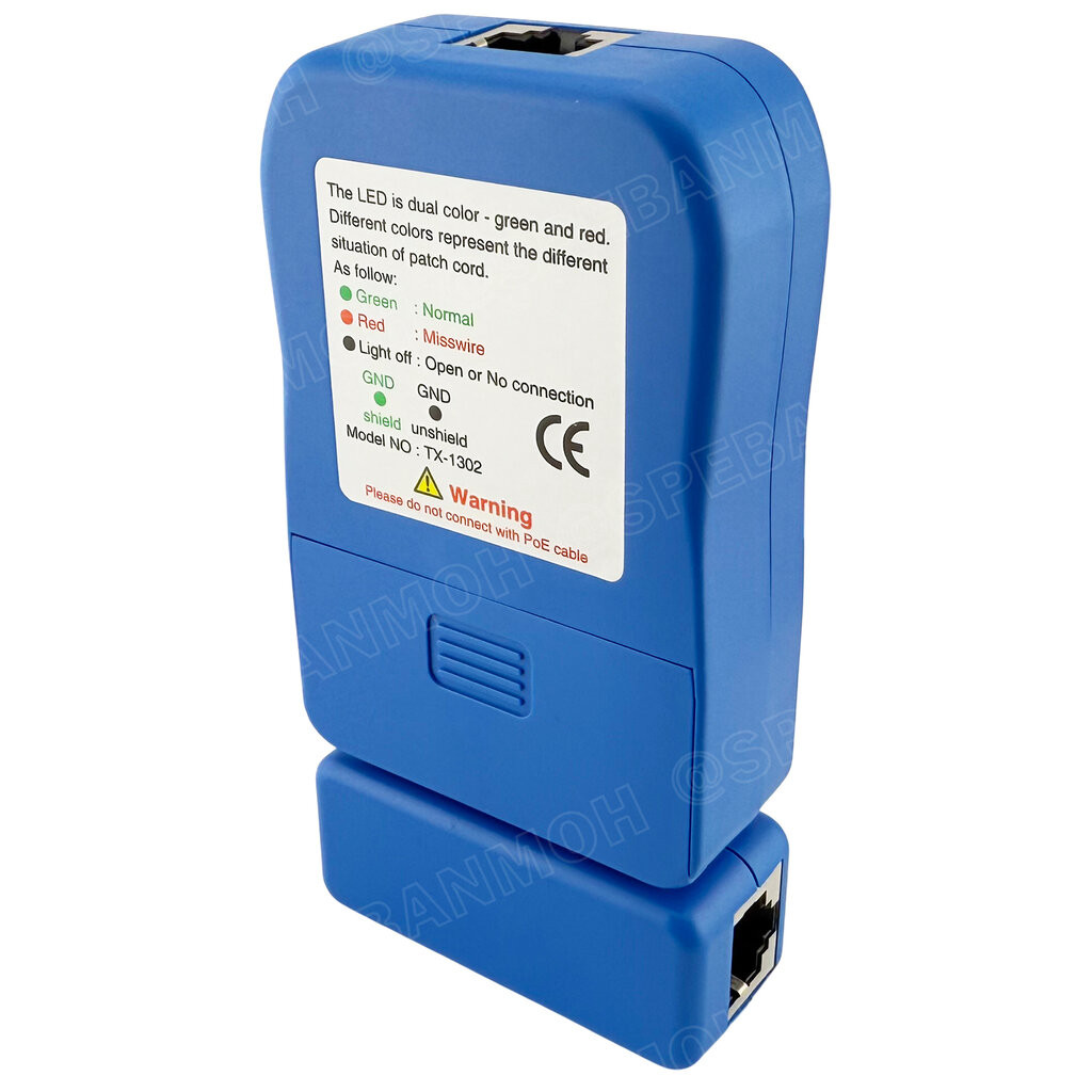 [ 1 ชิ้น ] TX-1302 เครื่องทดสอบสายแลนด์ US-8010 LINK Cable Tester TX1302 interlink UTP CABLE TESTER เครื่องมิอ TEST ส...