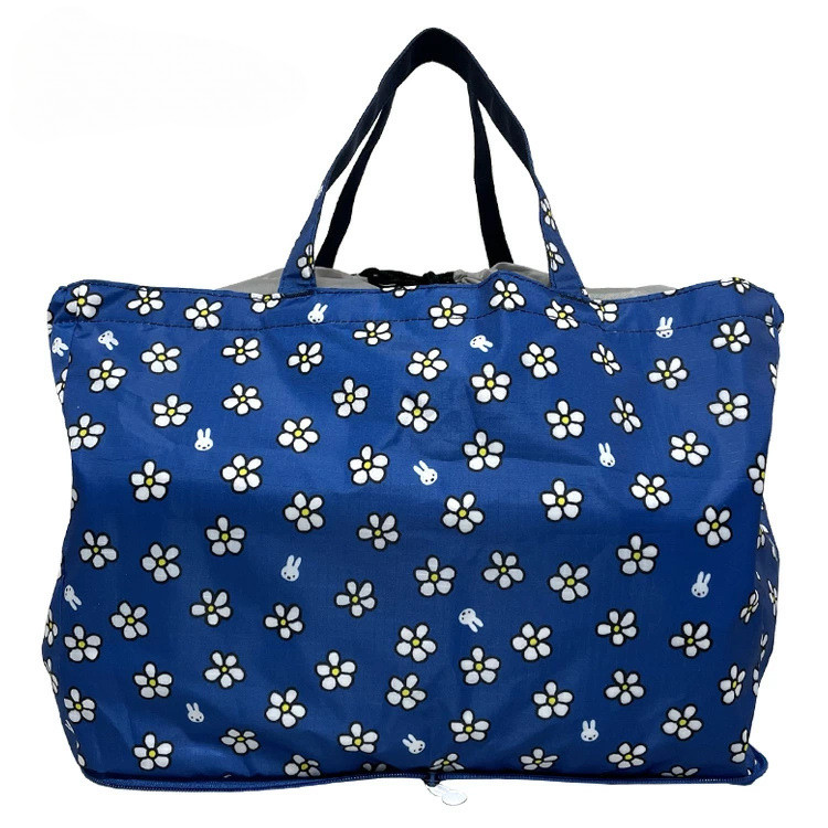 กระเป๋าโท้ตแบบพับได้พิมพ์ลายกระต่าย – กระเป๋าช้อปปิ้ง Eco กันน้ําขนาดใหญ่พร้อมเชือกรูด - รูปที่ 2