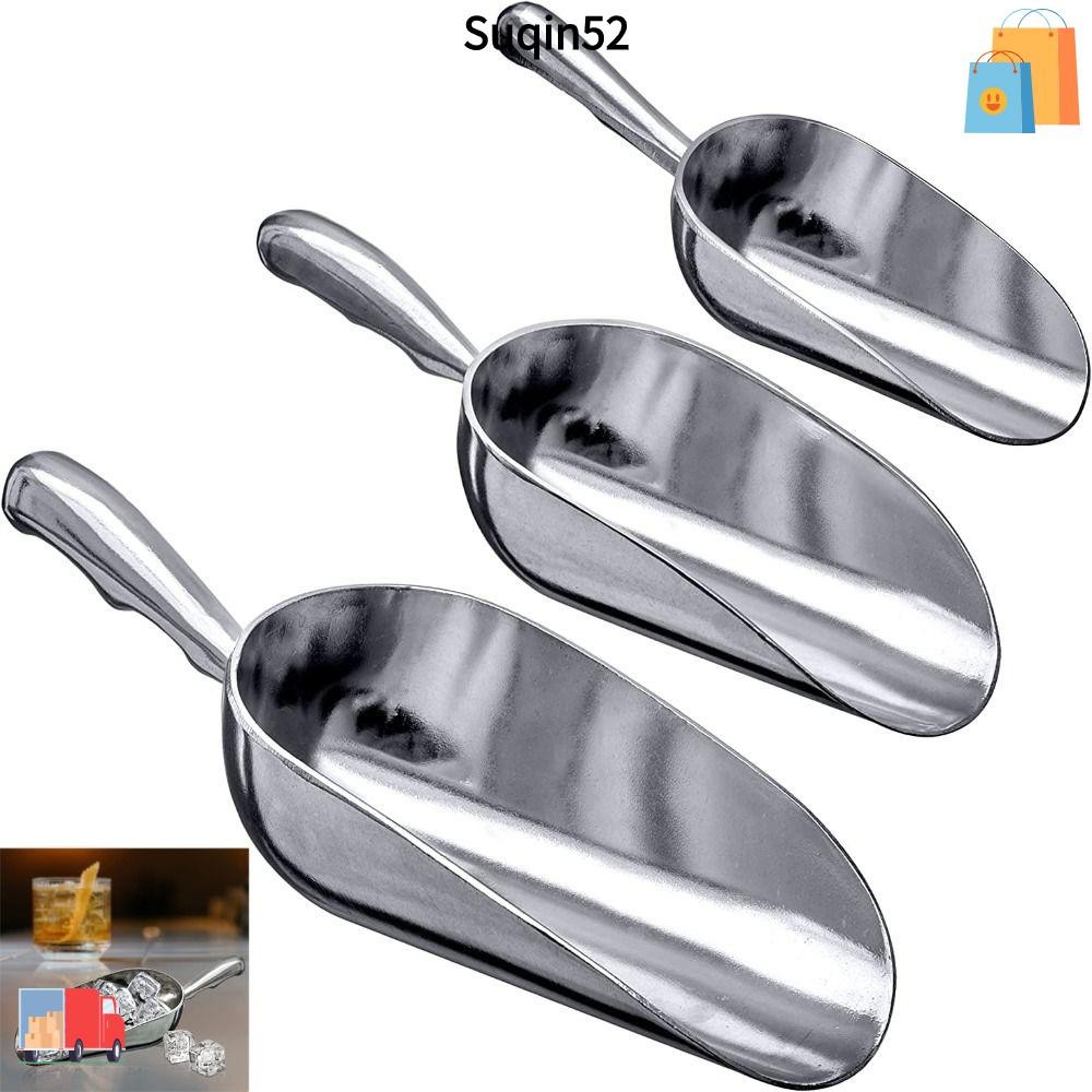SUQIN52 Bar Ice Scoop อุปกรณ์ครัวสําหรับเมล็ดกาแฟ Scraper ทนทานสําหรับ Grain