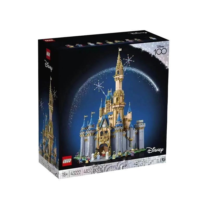 ตัวต่อ LEGO Disney Castle 43222 ของเล่นสำหรับเด็กผู้หญิง ของขวัญวันเกิดสำหรับเด็กผู้หญิง การประกอบโร