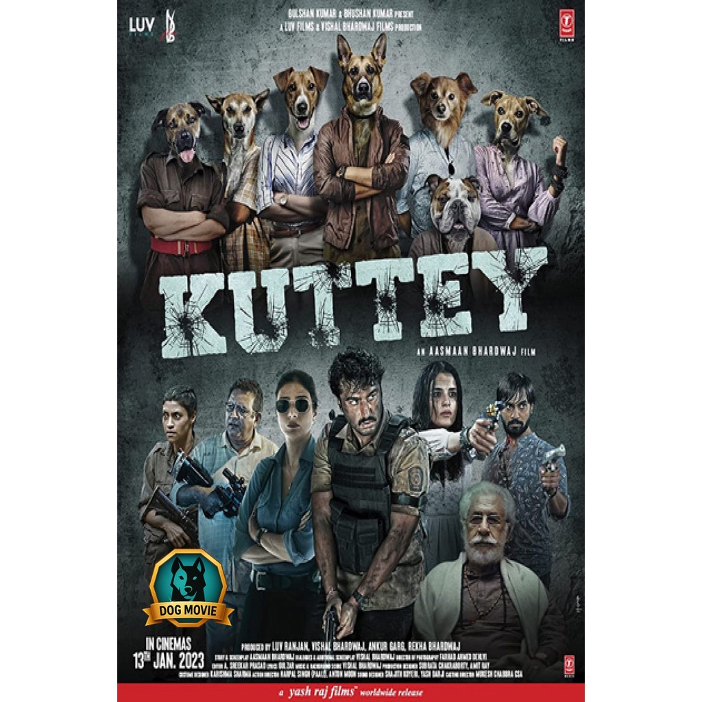 DVD Kuttey (2023) หนังแผ่น