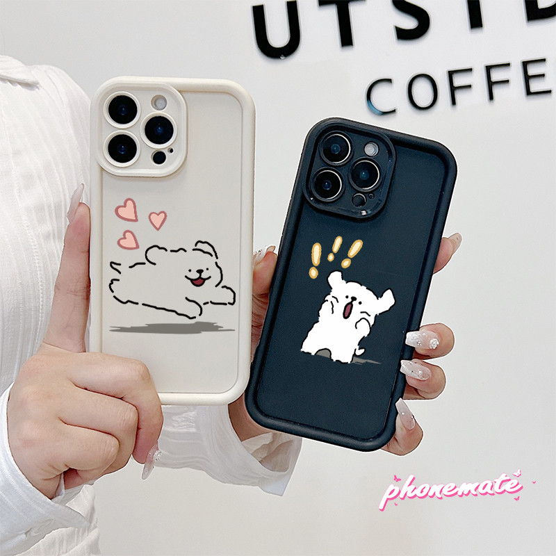 จัดส่งจากประเทศไทย สุนัขสีขาวตัวเล็กวิ่ง for Redmi Note10 Note10s Note11 Note11s Note 13 4G 5G