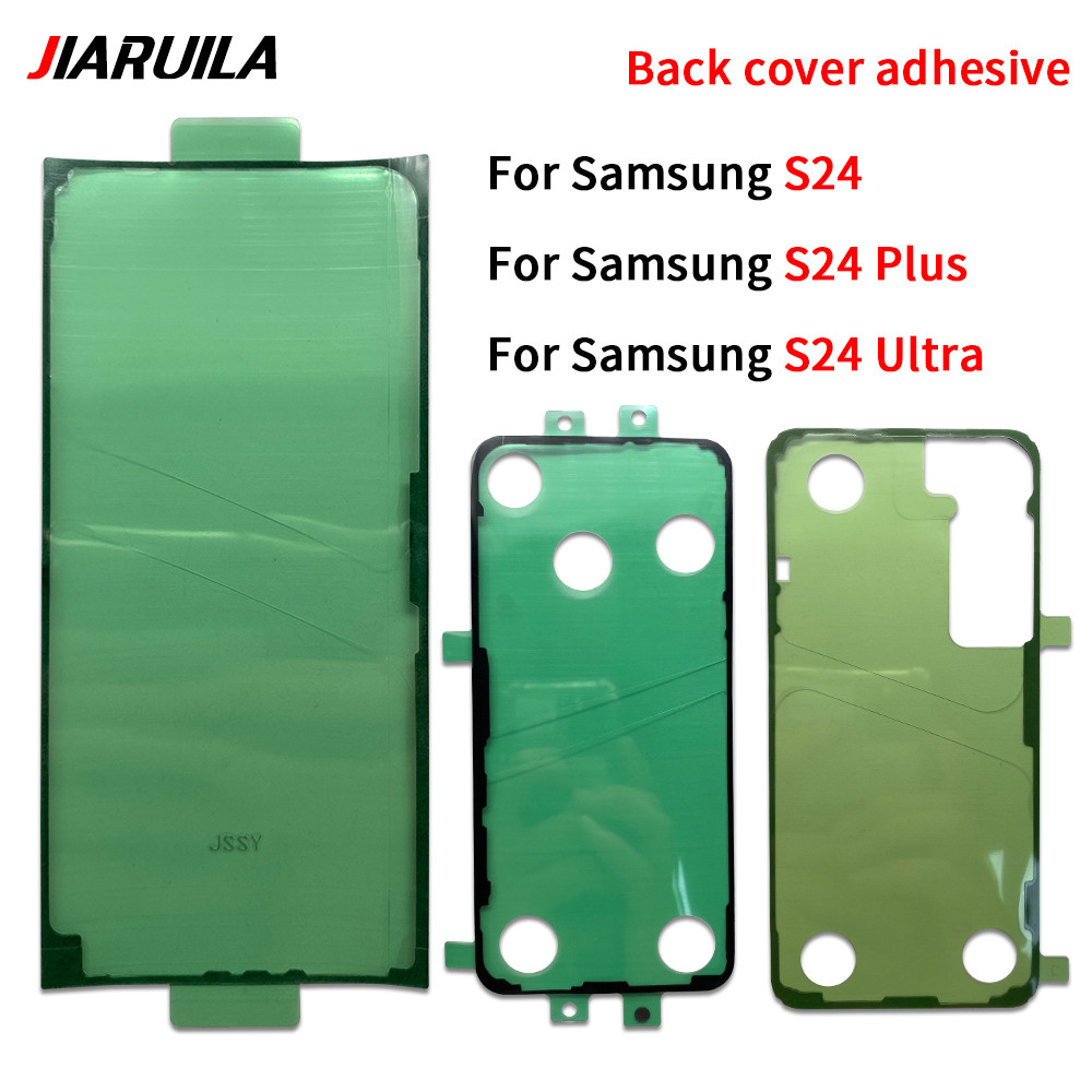 Original กาวสติกเกอร์ฝาหลังแบตเตอรี่เทปกาวสําหรับ Samsung S24 Plus Ultra