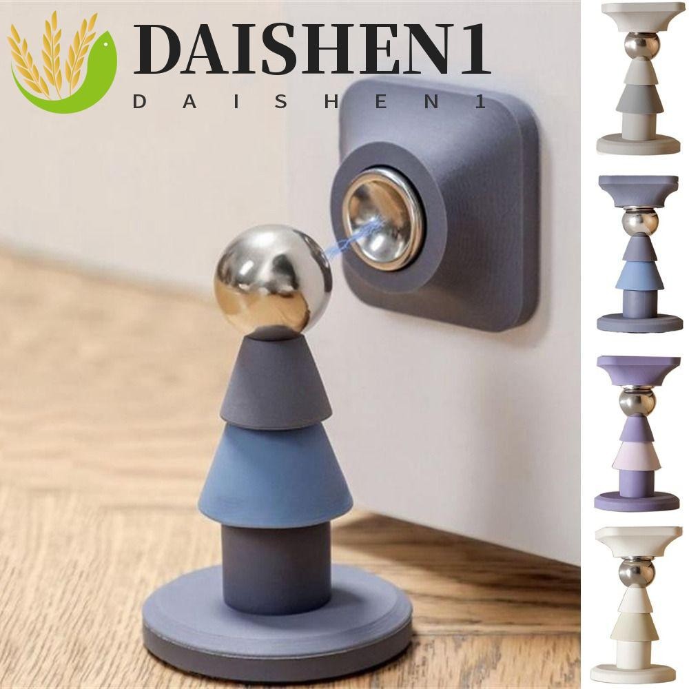 Daishen1 แม ่ เหล ็ กประตู Stopper, ซิลิโคนฟรี Punch ประตูดูด , Creative Self กาว Strong Magnetic Mute ประตูกันชนห ้ องน ้ ํา