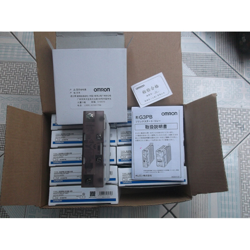 G3PE-215B/225B/235B/245B/515B, 525B, 535B G3PB-215B-VD