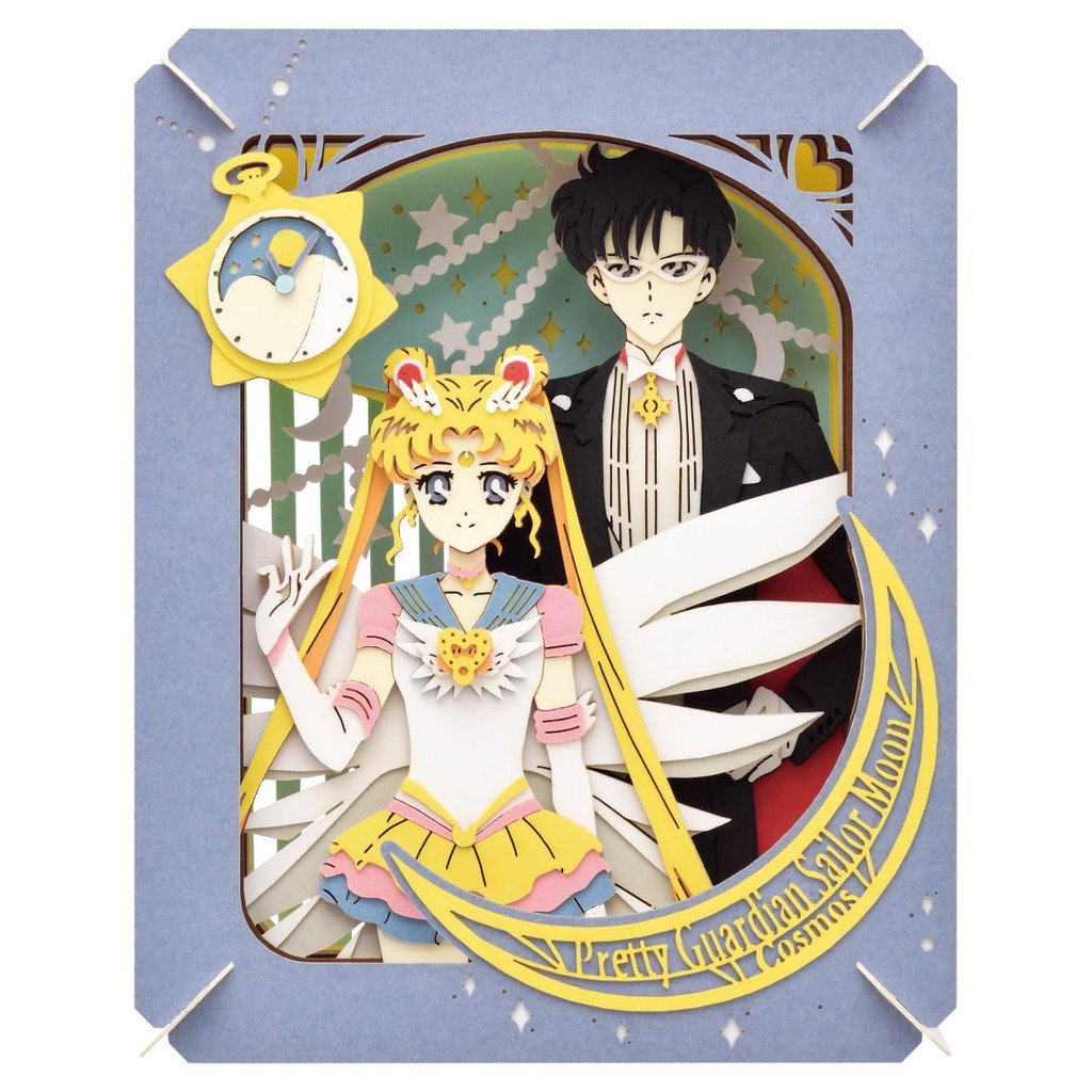 Paper Theater Movie Edition "Pretty Soldier Sailor Moon Cosmos" PT-328 Eternal Sailor Moon & Tuxedo 