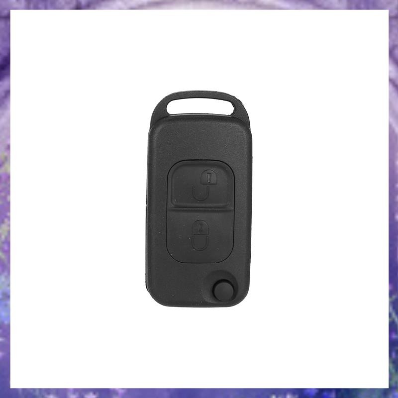 [PM] 2 ปุ่ม Flip Remote Key Case HU64 Blade FOB สําหรับ ABCES W168 W202 รถ
