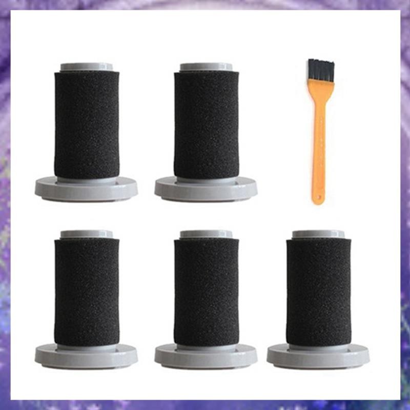 [PM] ตัวกรอง 5 ชิ้นสําหรับ Deerma DX700 DX700S เครื่องดูดฝุ่นแปรงทําความสะอาดการกรองลึกอุปกรณ์เสริมท