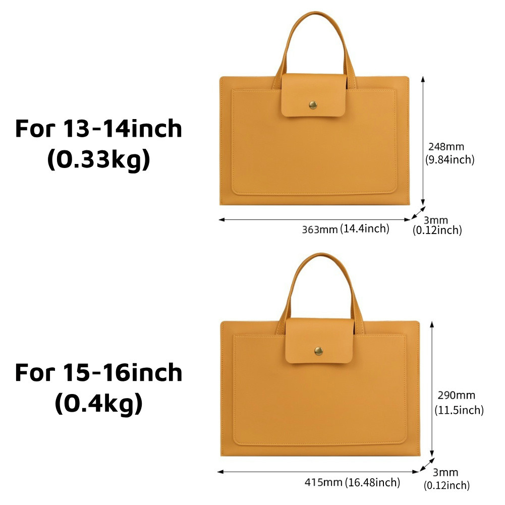 Inovagen กระเป๋าถือแล็ปท็อปสําหรับ 12-16 นิ้วแล็ปท็อป,Mac-book,ขนาดใหญ่ความจุอุปกรณ์เสริม,Anti Scratch กันน้ํากระเป๋าแล็ปท็อป