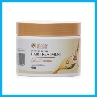 Bualuang Treatment Intense Repair Keratin & Sericin 300ml ทรีทเมนท์บำรุงเส้นผมสูตรพิเศษ.