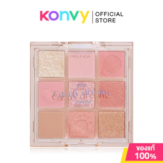 Mei Linda Your Candy Dream Palette 5.4g เมลินดา พาเลทอายแชโดว์เนื้อแมทและชิมเมอร์โทนเรนโบว์พาสเทล