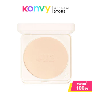 4U2 Skin Pro Skin Longwear Foundation Powder SPF50+ PA++++ 10g โฟร์ยูทู แป้งผสมรองพื้น.