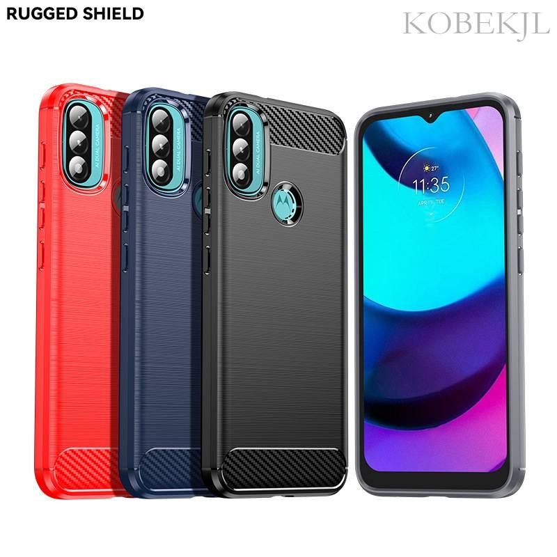 Lenovo K14 Plus กรณีเกราะคาร์บอนไฟเบอร์ซิลิโคน TPU ปลอกอ่อนสําหรับ Lenovo K14 K15 Plus ปกหลังกันกระแ