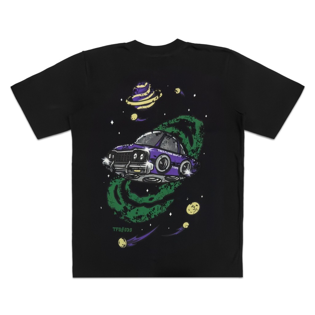 TZWORLDWIDE ALIEN G TEE - BLACK tee